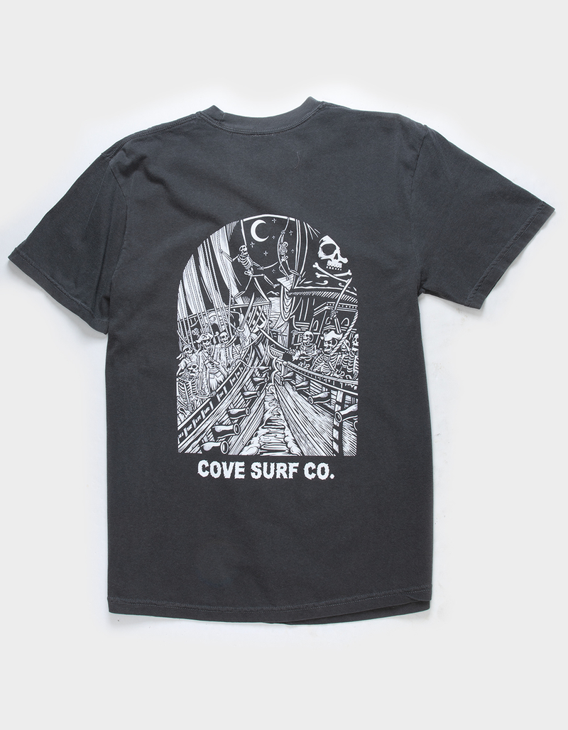 COVE SURF CO. Jolly Roger Mens Tee image number 0