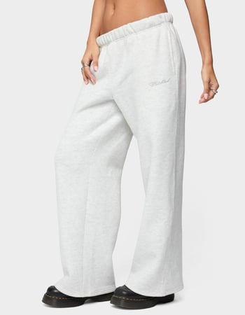 EDIKTED Basic Girl Wide Leg Edikted Sweatpants Alternative Image