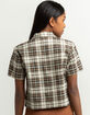 BRIXTON Bunker Womens Boxy Camp Shirt image number 3