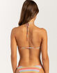 FULL TILT Sparkle Stripe Bralette Bikini Top image number 3