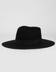 WYETH Wide Brim Womens Black Rancher Hat image number 1