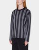OBEY Bound Mesh Stripe Womens Long Sleeve Tee image number 3