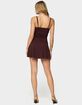 EDIKTED Deborah Ruched Mini Dress image number 3
