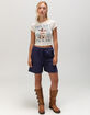 FULL TILT This Ain't Texas Womens Baby Tee image number 2