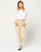 SKY AND SPARROW Skinny Fray Crop Womens Jeans image number 1
