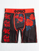 PSD Black Rose Mens Boxer Briefs image number 1