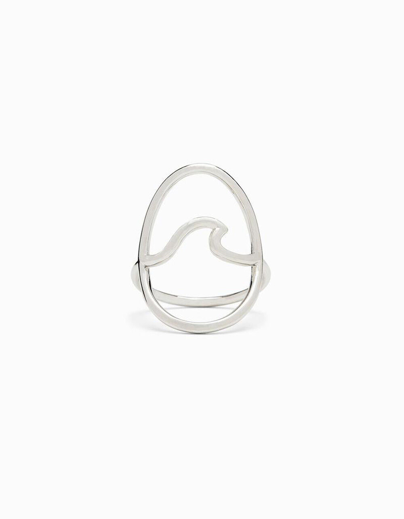 PURA VIDA Statement Wave Ring image number 0