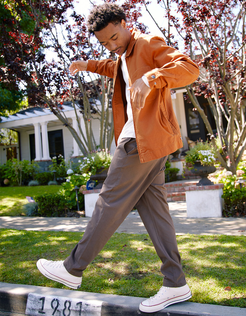 RSQ Mens Twill Pull On Pants image number 4