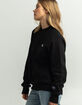 CHAMPION Reverse Weave Womens Boyfriend Crew Sweatshirt image number 2