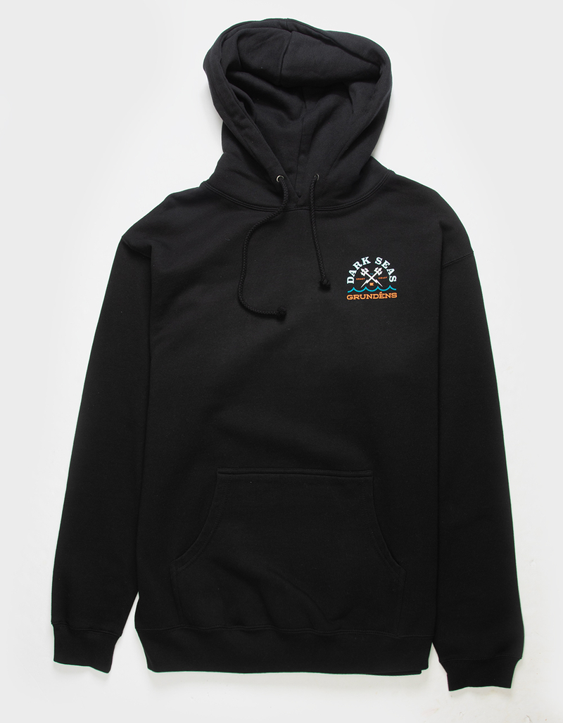 DARK SEAS x Grundens Circulation Mens Pullover Hoodie image number 1