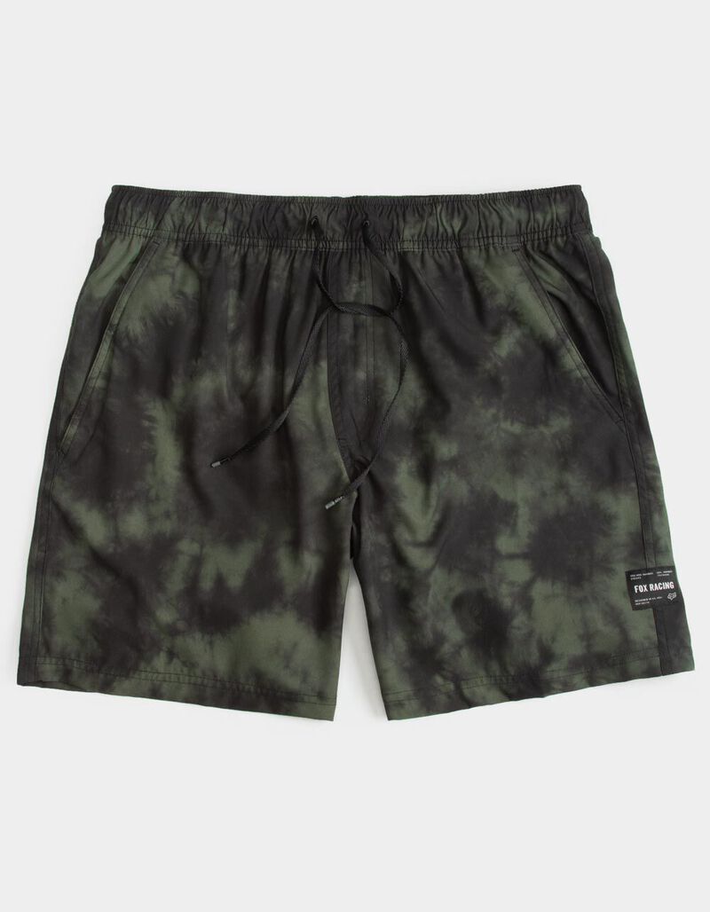 FOX Essex Down N Dirty Mens Olive Volley Shorts - OLIVE - 391373531