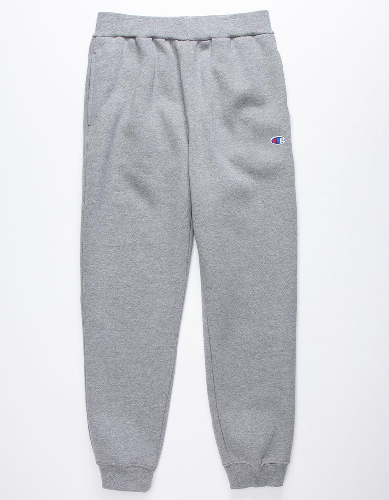 CHAMPION Heritage Heather Gray Boys Jogger Pants image number 0