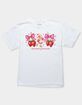 STRAWBERRY SHORTCAKE Strawberry Bows Unisex Kids Tee image number 1