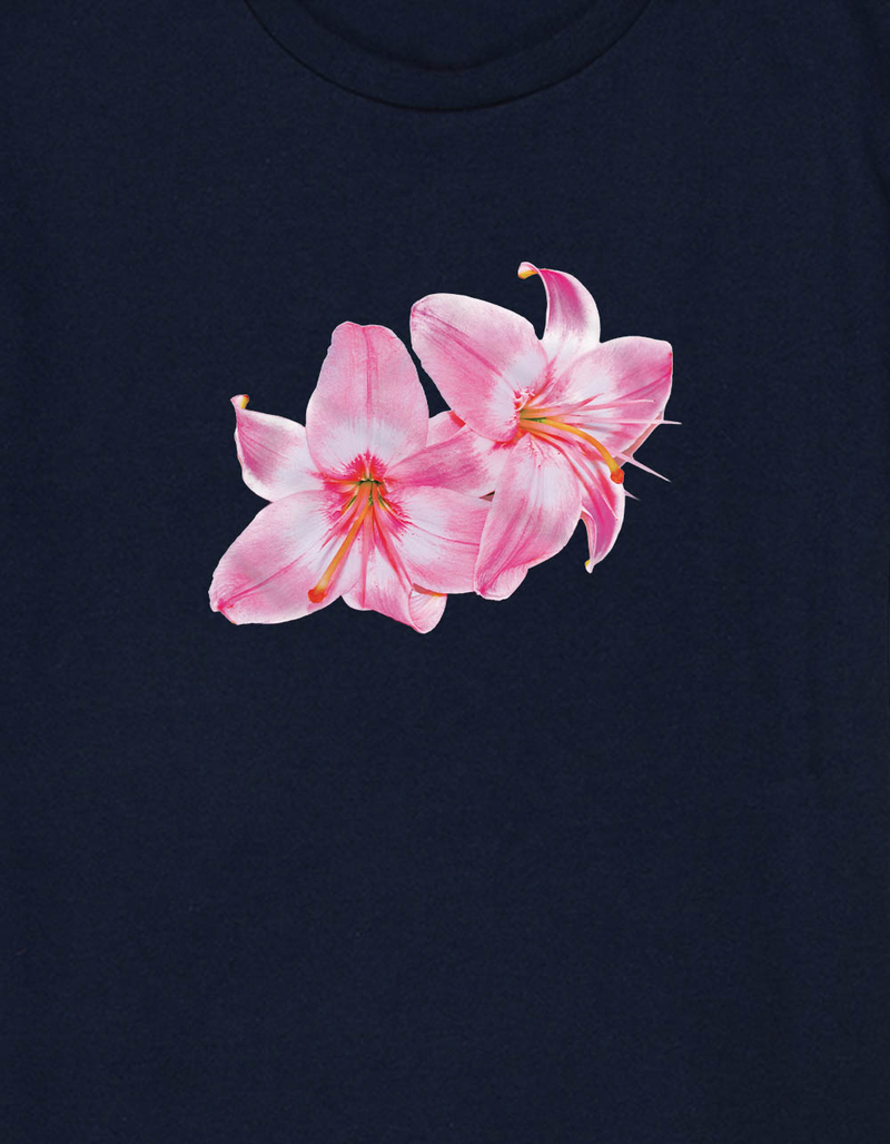 FLOWER Double Lily Unisex Kids Tee image number 1