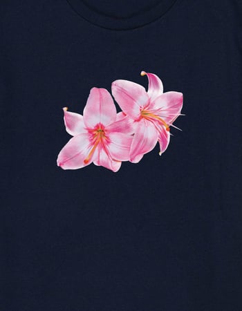 FLOWER Double Lily Unisex Kids Tee Alternative Image