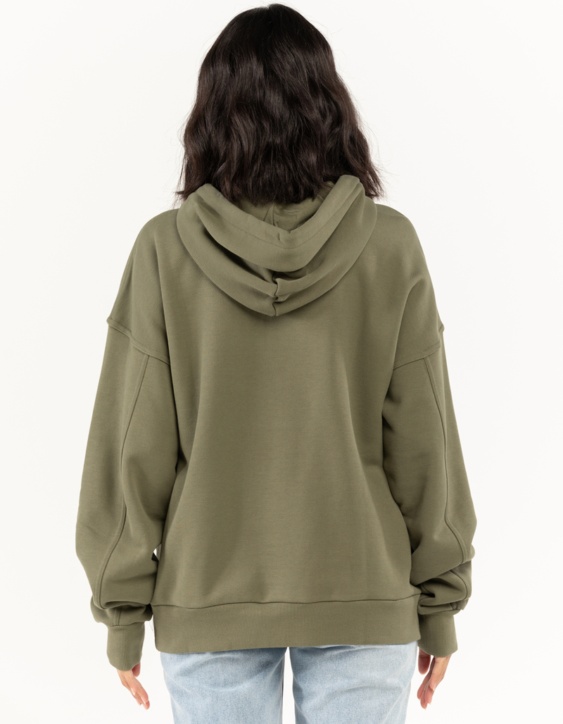 CONVERSE Womens Loose Fit Graphic Hoodie image number 2