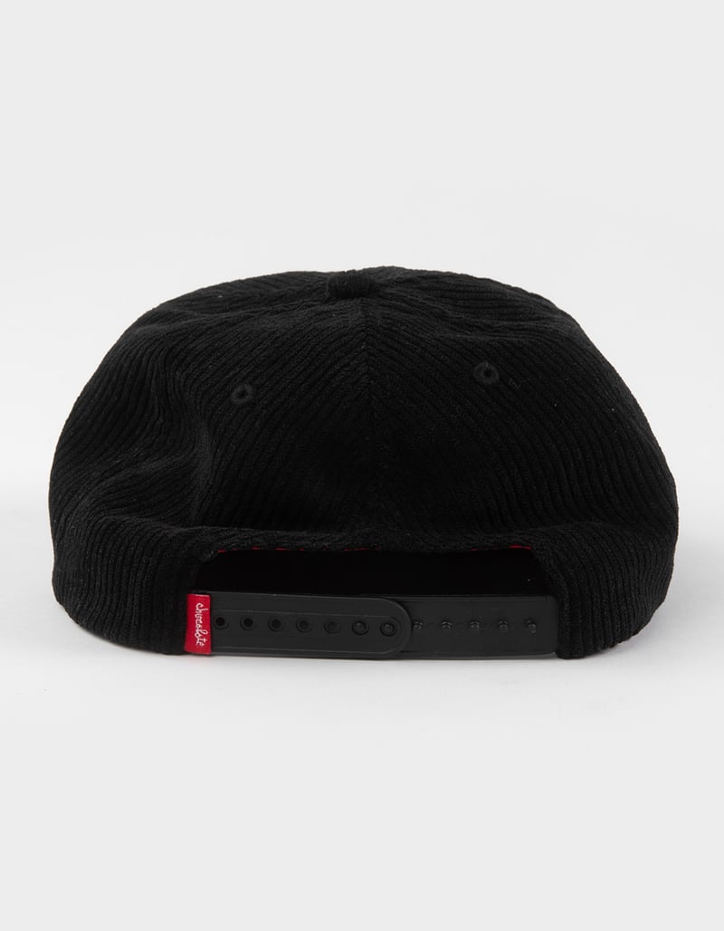 CHOCOLATE Waylon 5 Panel Snapback Hat image number 2