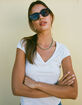 RSQ Square Plastic Sunglasses image number 3