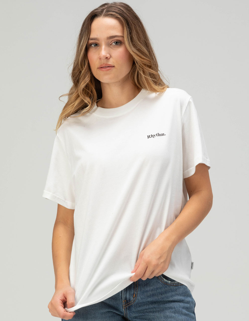 RHYTHM Classic Logo Womens Tee image number 0