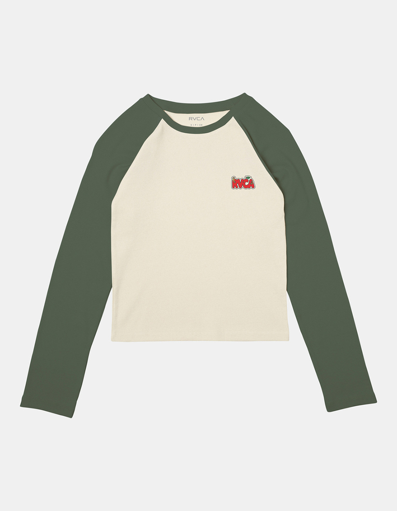 RVCA Classic Raglan Womens Long Sleeve Tee image number 2