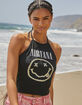 NIRVANA Womens Halter Top  image number 1