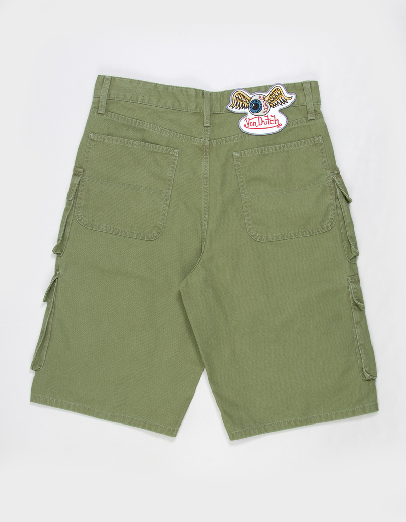 VON DUTCH Devil Mens Cargo Jorts image number 1