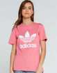 ADIDAS Trefoil Adicolor Womens Tee - ROSE | Tillys