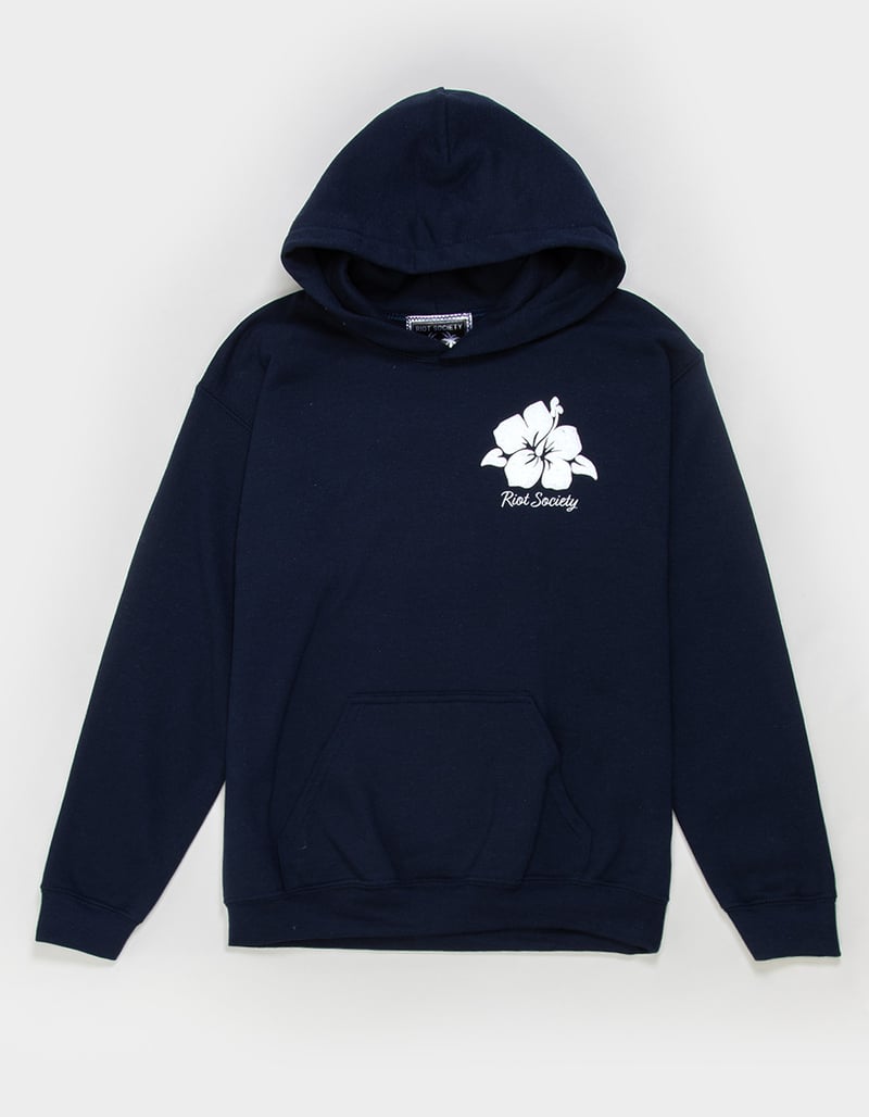 RIOT SOCIETY Hibiscus Girls Hoodie image number 1