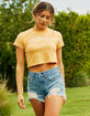 LEVI'S 501 High Rise Womens Denim Shorts - Quiet Riot image number 1