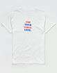 BLUE CROWN Use Your Voice Vote Mens T-Shirt image number 1