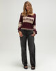 RSQ Womens California Crop Sweater image number 2