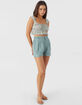 O'NEILL Gabbie Zebra Texture Womens Crop Top image number 5