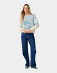 RIP CURL Seeker Raglan Standard Womens Crewneck Sweatshirt image number 3