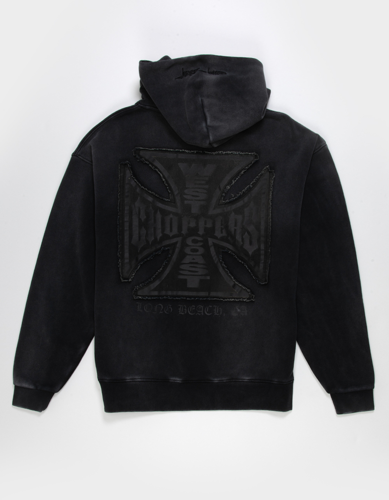 WEST COAST CHOPPERS Ghost Fray Mens Hoodie  image number 0