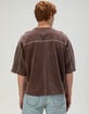 RSQ Mens Seamed Baggy Crop Tee image number 3
