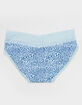 FULL TILT Stretch Cotton Lace Trim Hipster Panties image number 2