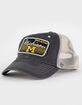 47 BRAND Michigan Wolverines Five Point '47 Clean Up Trucker Hat image number 2