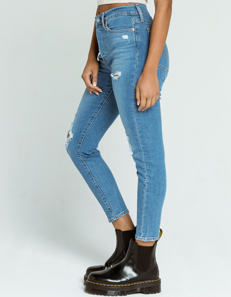 LEVI'S Wedgie Womens Skinny Jeans image number 2