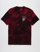 PRIMITIVE Dirty P Flash Mens Tie Dye T-Shirt image number 2