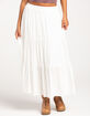 COTTON CANDY LA Tier Womens Maxi Skirt image number 2