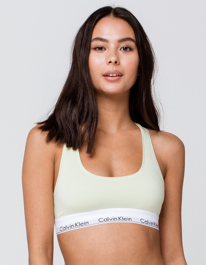 CALVIN KLEIN Lime Bralette image number 0