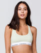CALVIN KLEIN Lime Bralette image number 1