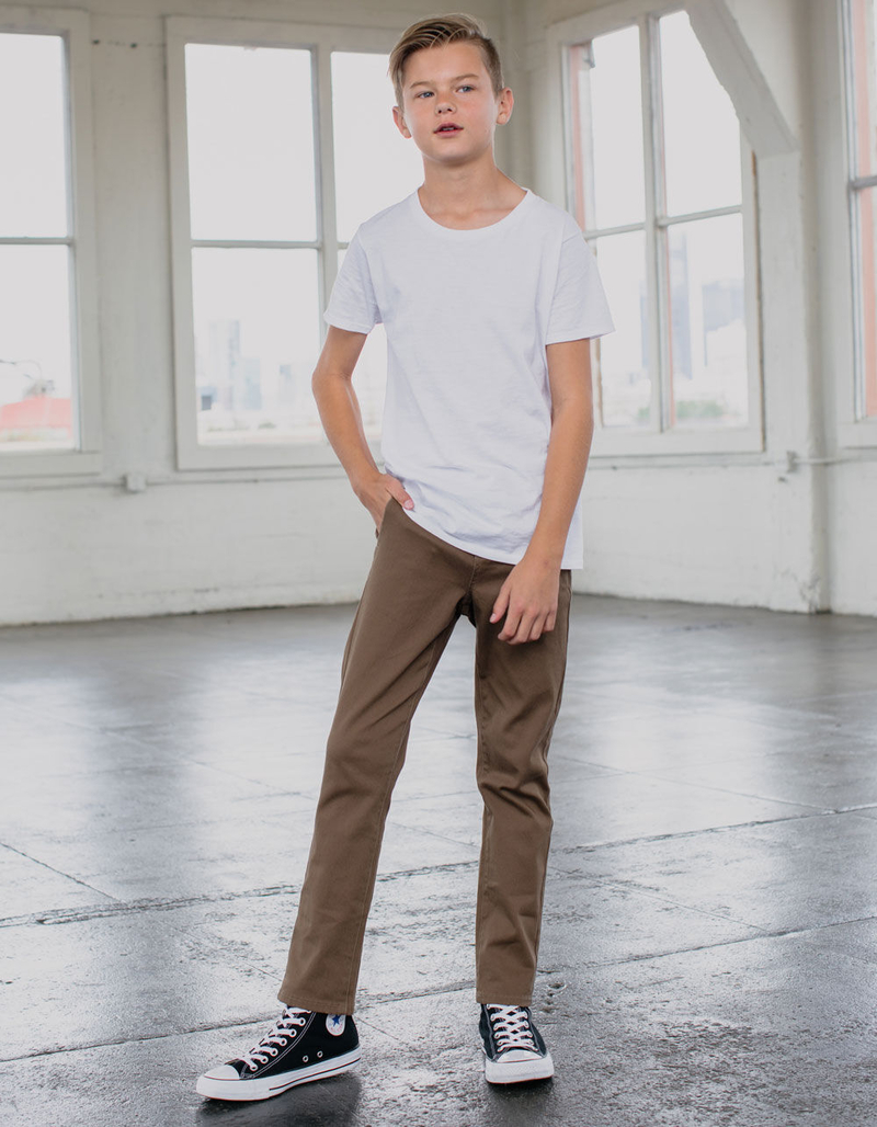 RSQ Boys Slim Dirt Chinos image number 0