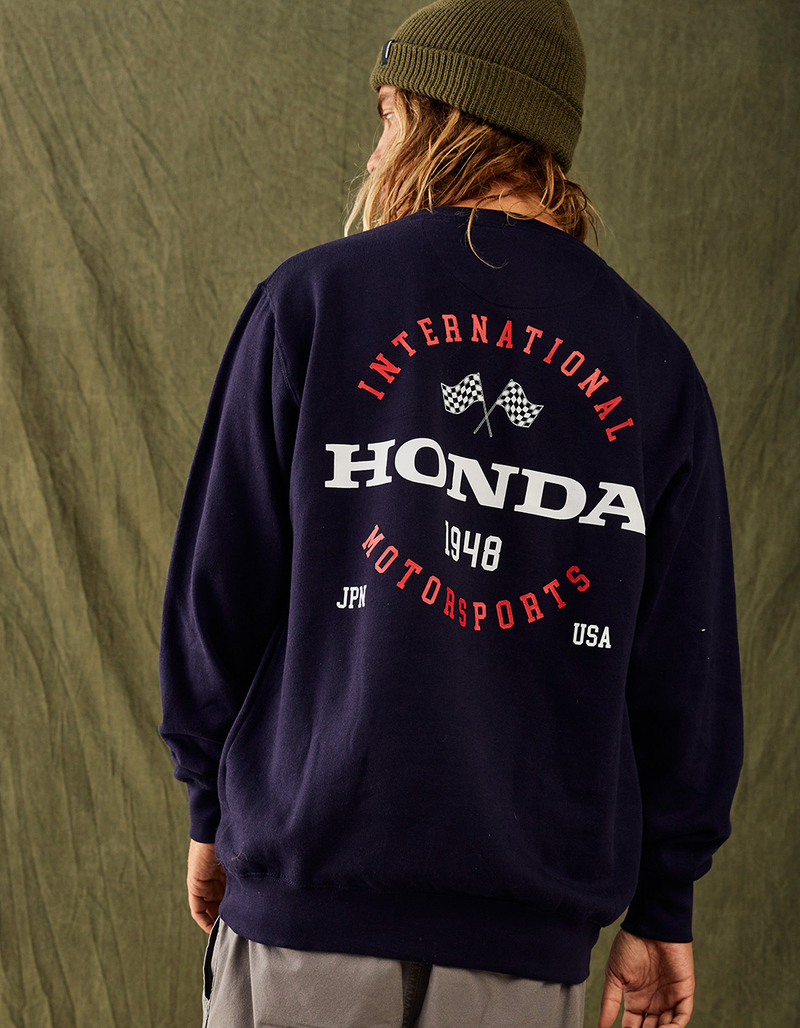HONDA International Motor Sports Mens Crewneck Sweatshirt image number 0