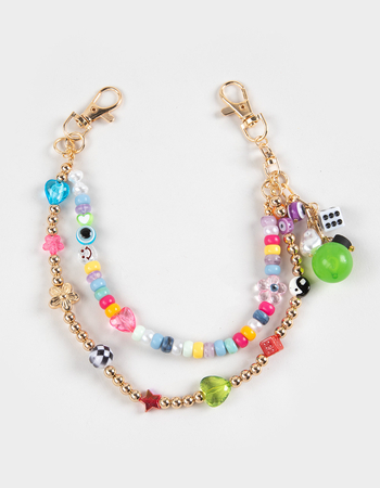 FULL TILT Beaded Chain Bag Charm Primary Image