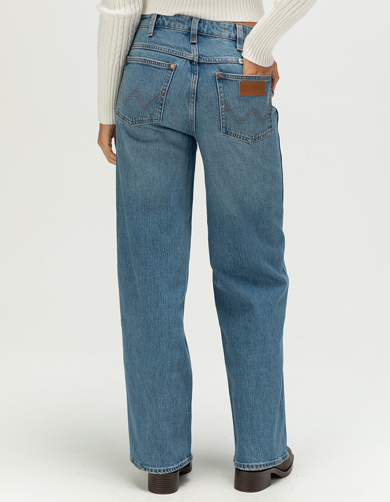 WRANGLER Mid Rise Womens Loose Straight Jeans image number 3