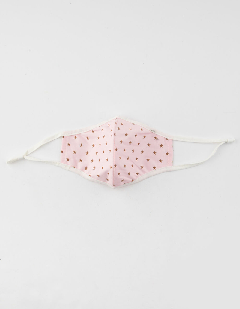Pink Star Fashion Face Mask image number 0
