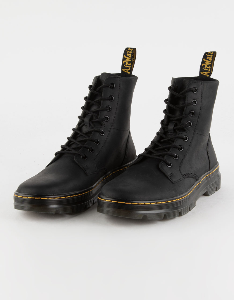 DR. MARTENS Combs Leather Mens Boots image number 0