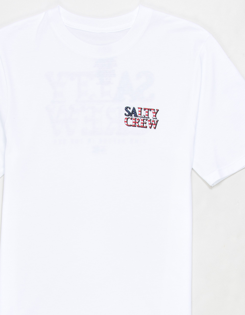 SALTY CREW America Optic Boys Tee image number 2