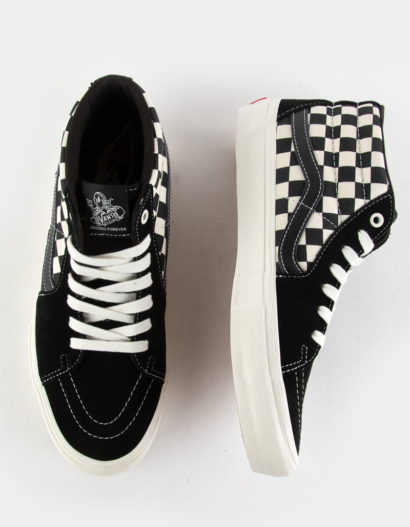 VANS Skate Grosso Mid Shoes CHECKER Tillys